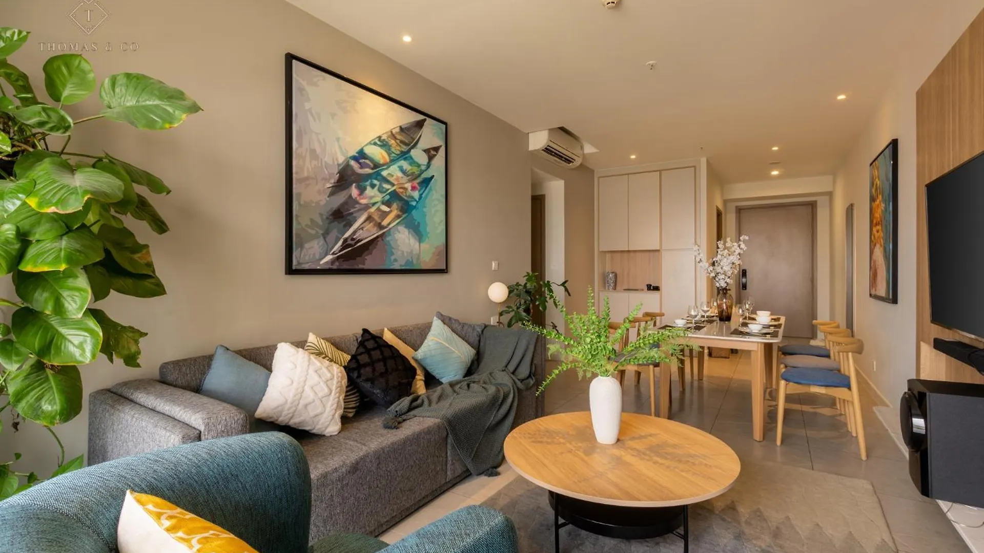 Elegant Zenity And D1Mension Condos In District 1 - Host By Thomas Ho Chi Minh City Apartment